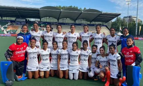 Indian womens hockey team for FIH Hockey World Cup