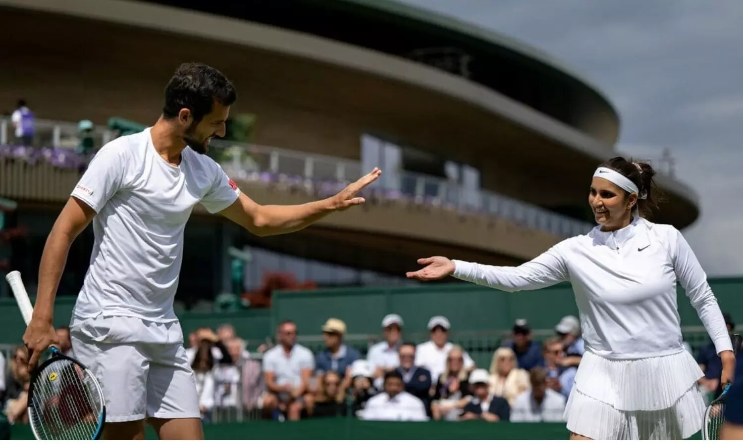 1500px x 900px - Sania Mirza/Mate Pavic storm into first-ever Wimbledon Mixed Doubles  semi-final