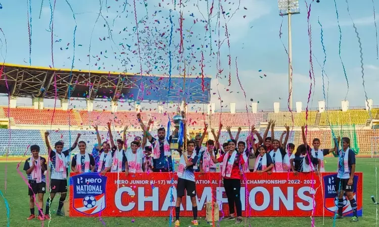 Dadra & Nagar Haveli won the U-17 Womens National Football Championship 2022-23 (Source: AIFF)