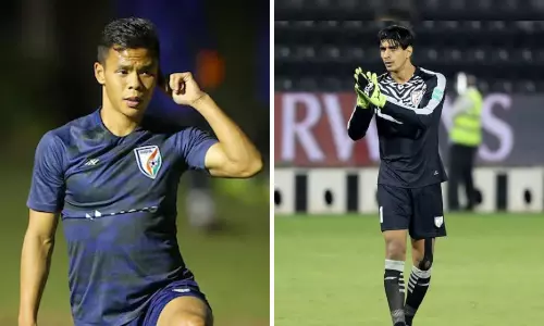 Both Male Indian footballers are the only ones to speak on the matter.