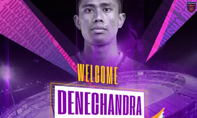 Denechandra has played for KBFC in Durand Cup and ISL. Denechandra has played for KBFC in Durand Cup and ISL.