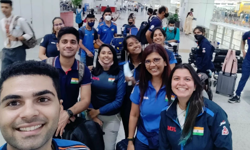 covid 19 cases indian shooting team world cup