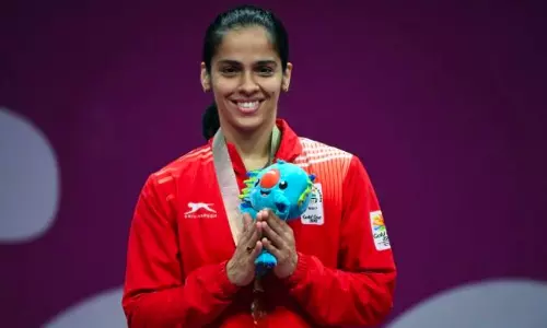 Where is Saina Nehwal, the pioneering badminton player?