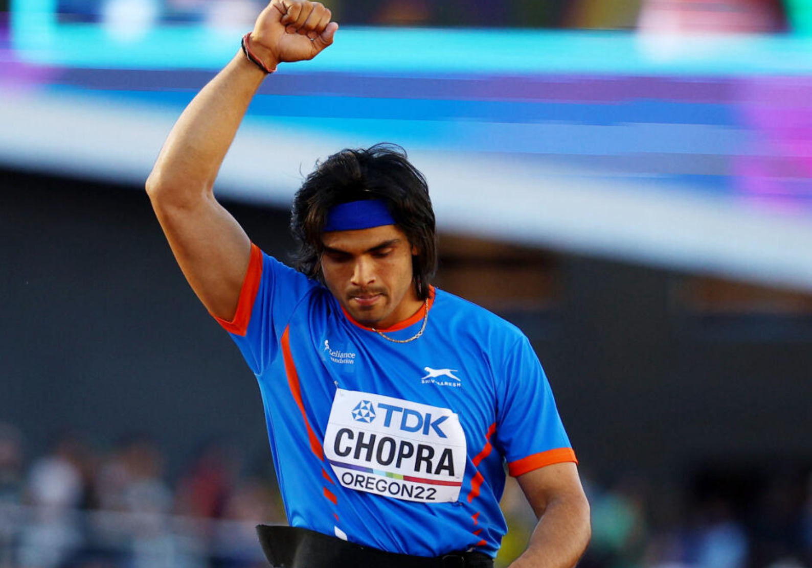 Neeraj Chopra battles 'tough conditions' to clinch historic silver