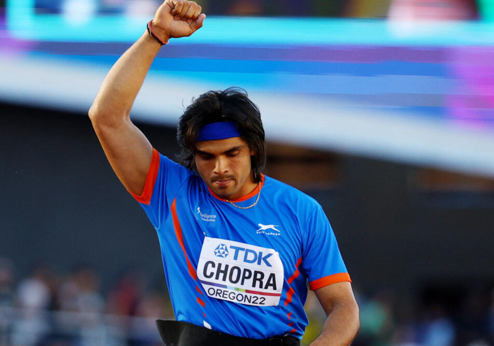 Niraj Xxx Video - Neeraj Chopra battles 'tough conditions' to clinch historic silver