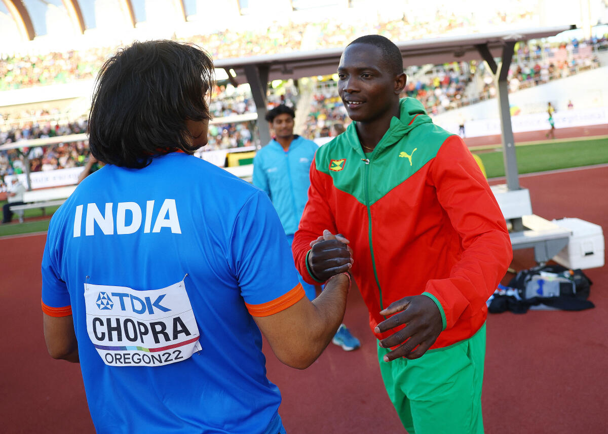 Javelin World Champion Anderson Peters beaten up and thrown from a boat