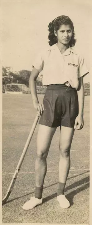 Mary DSouza also played hockey for India, making her the first woman from the country to be a double international
