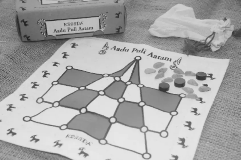 The game of Aadu Puli Aatam (Kreeda)