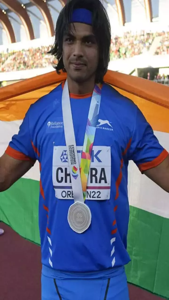 Neeraj at World Athletics Championships-Best throws