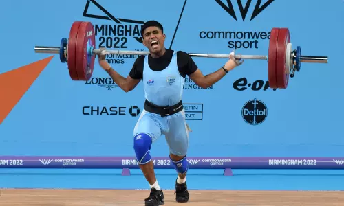 Coach tried to stop me at first: Sanket Sargar on trying to win gold with injured elbow