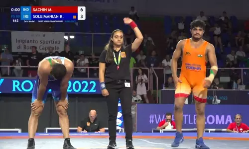 U-17 World Wrestling Championships: Sachin More wins gold in Mens Freestyle 80 kg