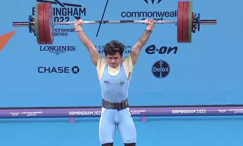 Jeremy Lalrinnunga Weightlifting Gold Commonwealth Games