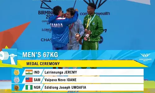 It was a great honour: Jeremy Lalrinnunga on Samoans gesture on podium