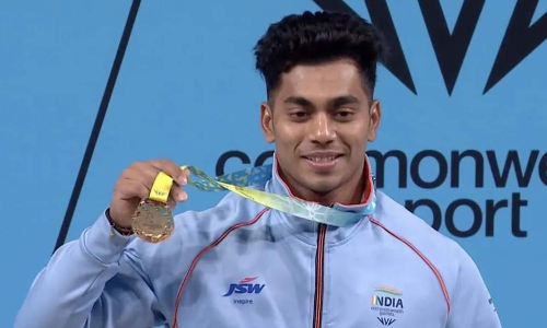 Achinta Sheuli Weightlifting Commonwealth Games Gold