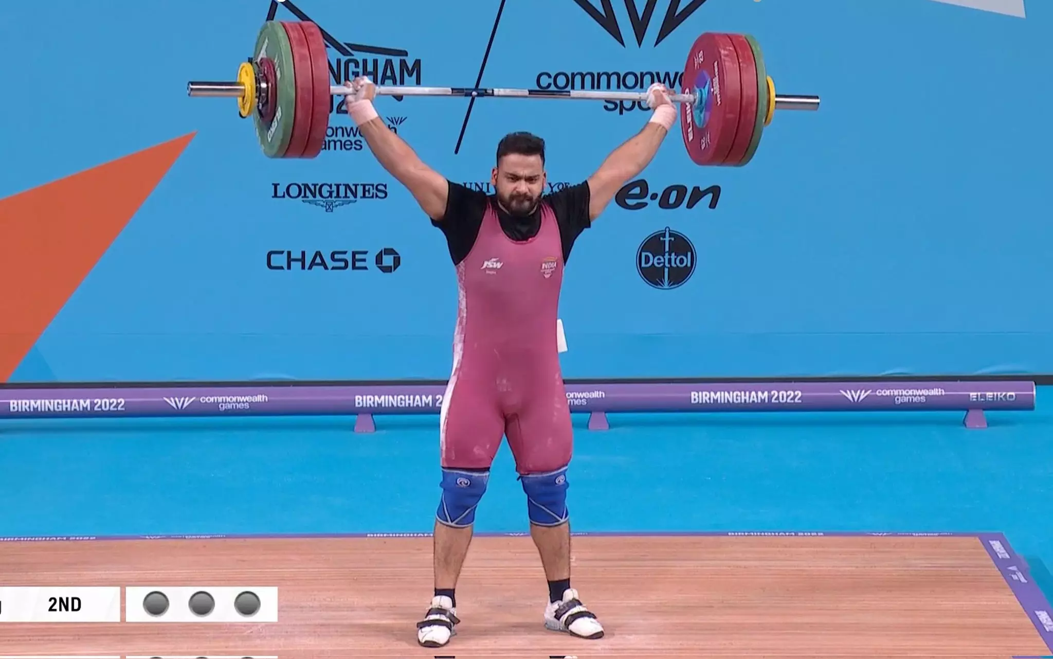 Commonwealth Games 2022 Day 5 LIVE Vikas Thakur wins Silver in Weightlifting— Live Scores, Updates, Medals,