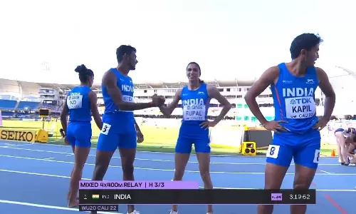 U-20 World Athletics Championships: Indias mixed 4x400m relay team sets Junior Asian Record
