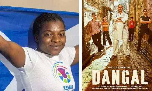 Christelle Lemofack Letchidjio dangal pooja gehlot commonweakth games 2022