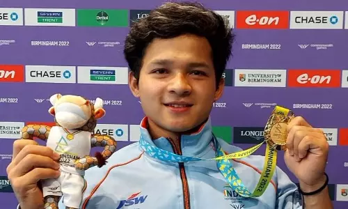 Commonwealth Games 2022: Weightlifter Jeremy Lalrinnunga gets a heros welcome on return to Mizoram