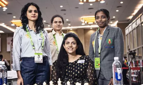 Chess Olympiad: India A wins bronze in womens section Chess Olympiad: India A wins bronze in womens section