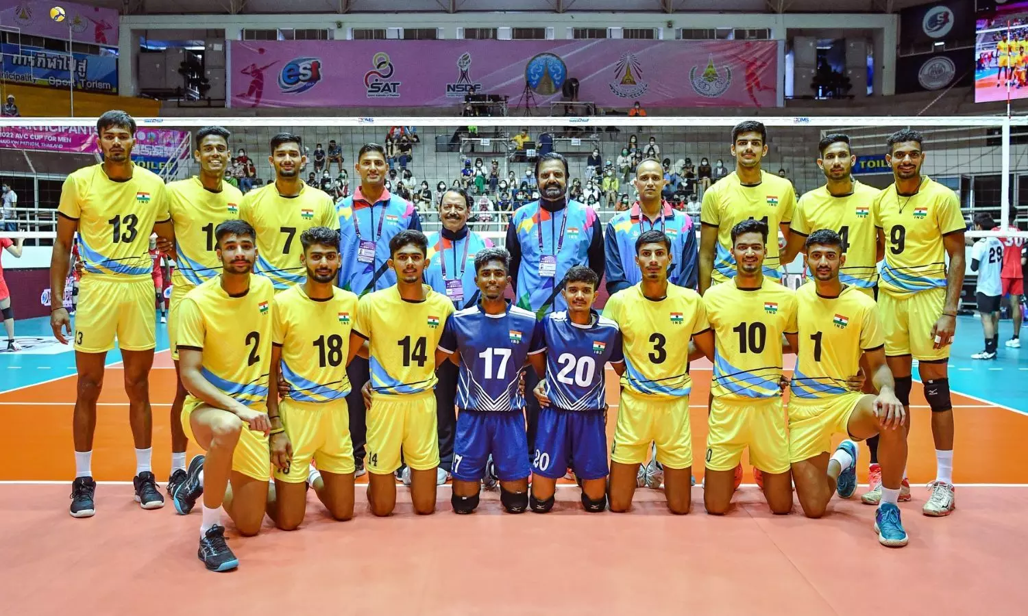 India finish 10th in Asian Men's Volleyball Cup 2022