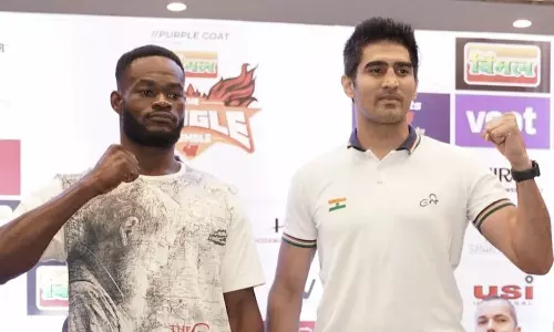 Vijender Singh to face Ghanas Eliasu Sulley in Raipur boxing event