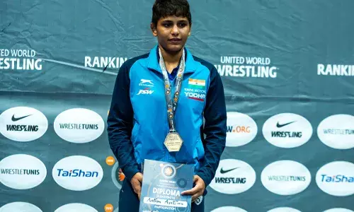 Antim becomes first Indian woman wrestler to win gold at U-20 World Cships