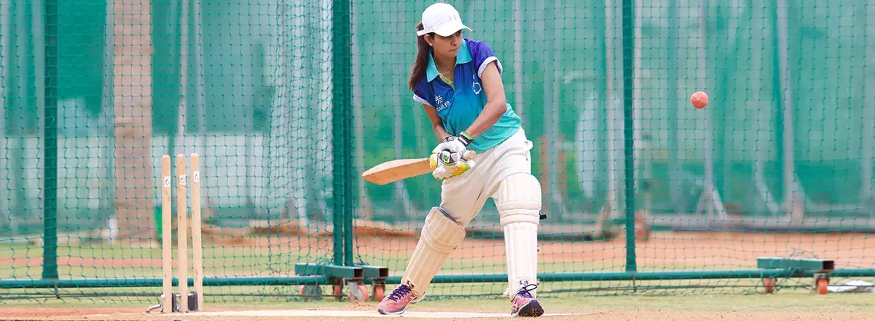 A lot of destigmatization needs to be done to help more women take up cricket professionally (Source: Padukone-Dravid Centre for Sports Excellence)