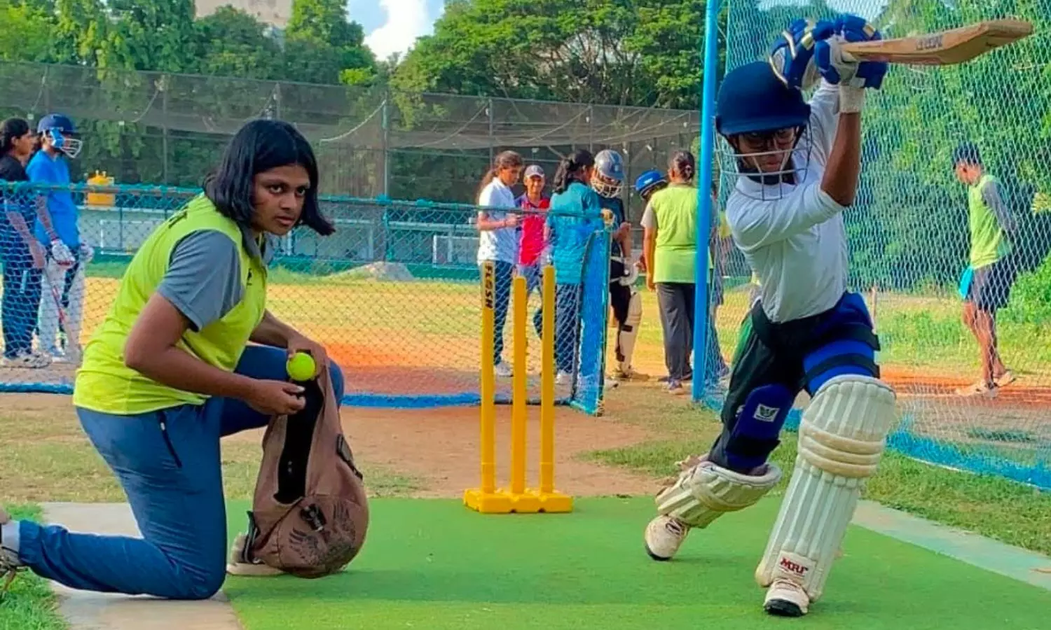 Ex-players need to get involved in the cricket training of girls to promote the sport (Source: Sharadha Sridharan)