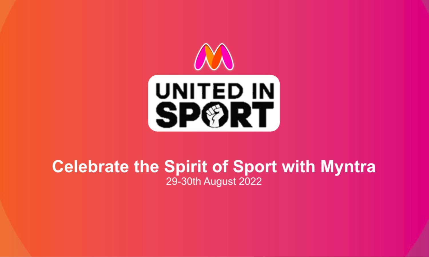 Pick sports, change your life How Myntra seeks to motivate India's