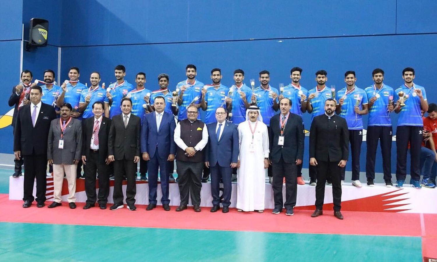 India wins silver at Asian Men's U20 Volleyball Championships