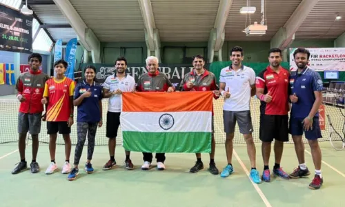 Indian racketlon team