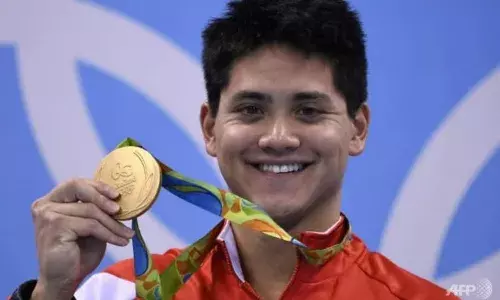 Joseph Schooling Swimming
