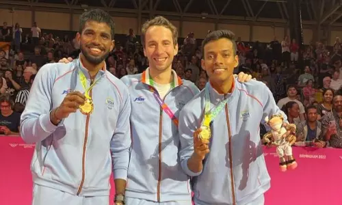 Satwiksairaj Rankireddy and Chirag Shetty mathias boe world championships bronze