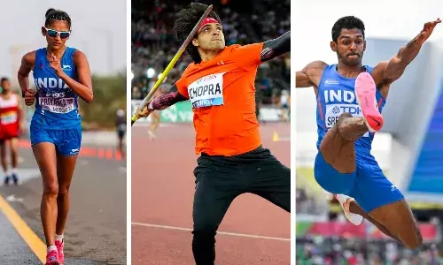indian athletics top performances 2022 neeraj chopra priyanka goswami murali sreeshankar