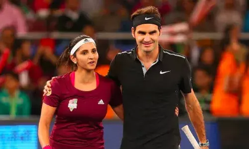 sania mirza roger federer tennis