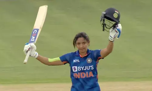 WATCH: Harmanpreet Kaur scores her fifth ODI century