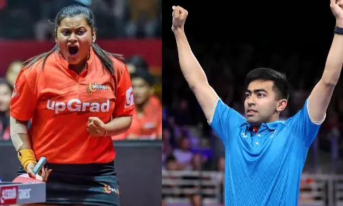 National Games: Sutirtha, Harmeet star as Bengal, Gujarat sweep table tennis titles