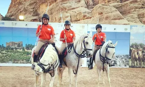 Indian women win bronze at International Tent Pegging Cships on debut