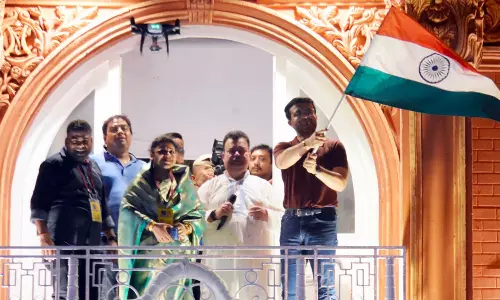Sourav Ganguly inaugurated a Durga Puja pandal in Kolkata themed on the Lords Cricket Ground