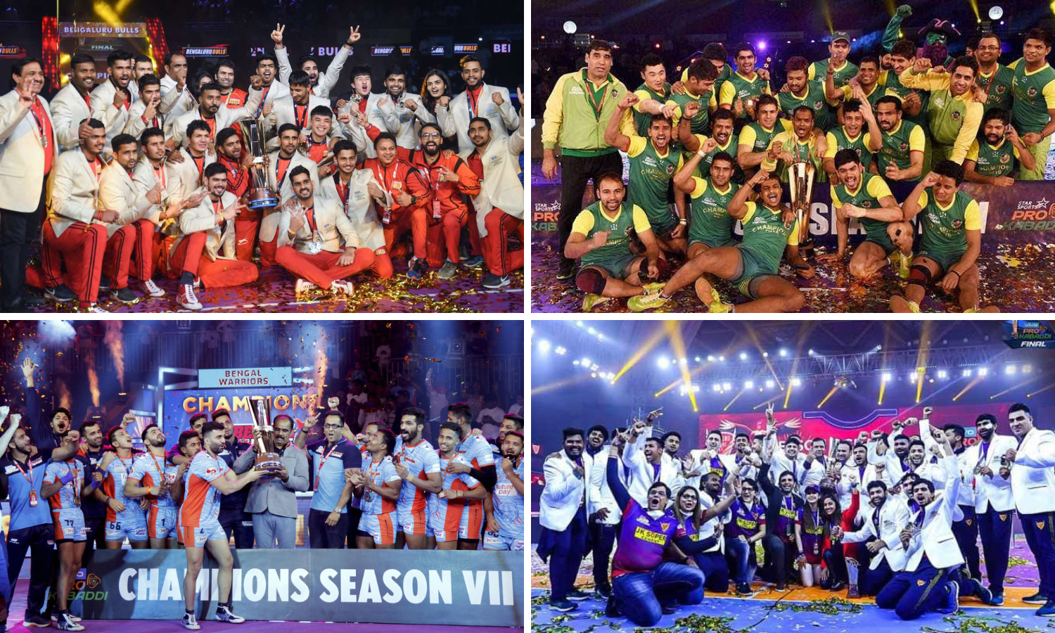 Pro Kabaddi: Here Are The Champions Of Previous Editions Of PKL