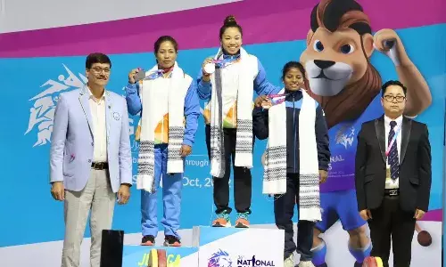 National Games: In a battle of Manipuris, Mirabai pips Sanjita for 49kg gold