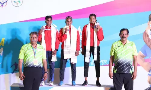 National Games: Rosy Meena breaks Pole Vault national record on Day 2