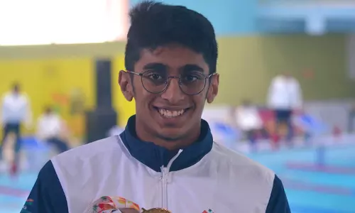 National Games Round-up: Swimmer Aneesh Gowda announces his arrival, wrestler Hinaben Khalifa adds to Gujarats medal tally