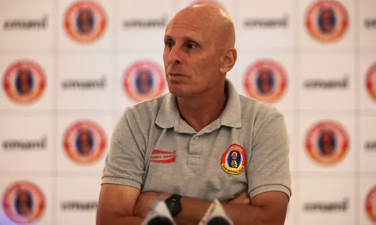 Are you trying to be funny? — East Bengal coach loses cool at journalist Are you trying to be funny? — East Bengal coach loses cool at journalist