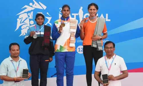 Fascinated by boats but discouraged by boys once, Khushpreet Kaur wins two National Games rowing gold Fascinated by boats but discouraged by boys once, Khushpreet Kaur wins two National Games rowing gold