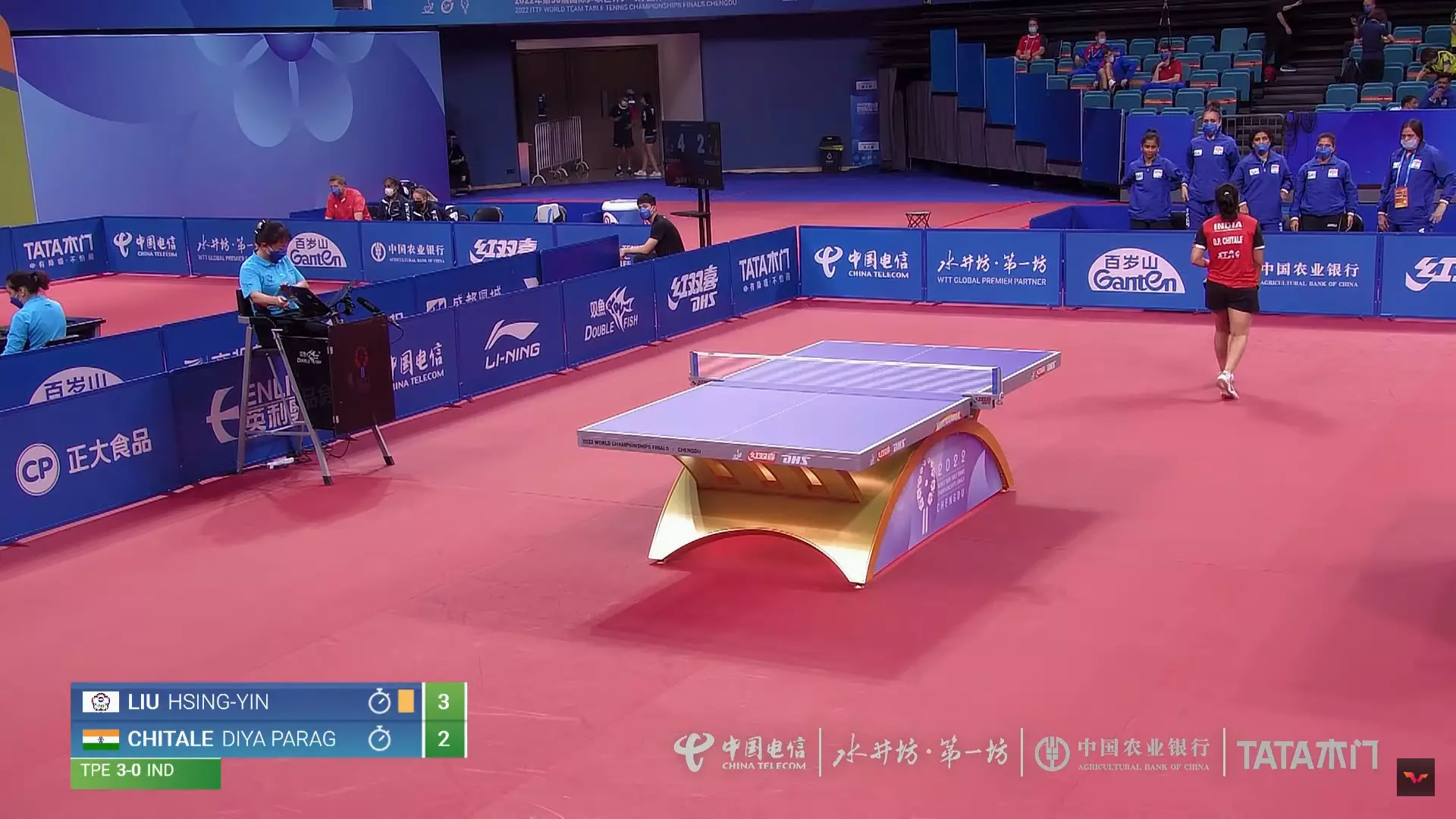 World Team Table Tennis Championships 2022 LIVE India loses 0-3 to Chinese Taipei- Updates, Scores, Blog