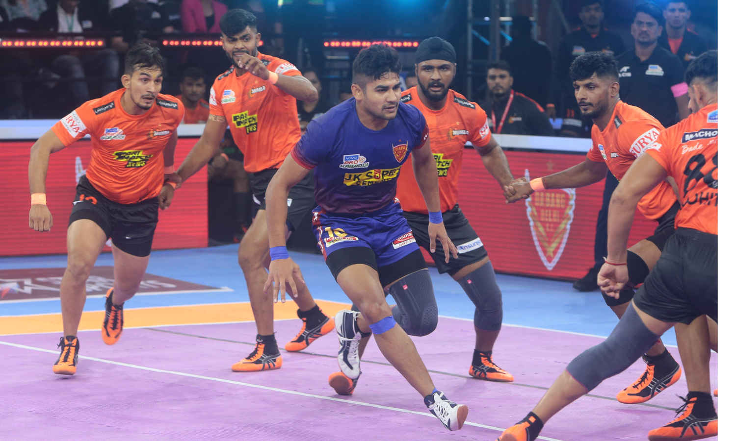 Pro Kabaddi 2022: Naveen Express Leads Dabang Delhi To Win In PKL 9 Opener