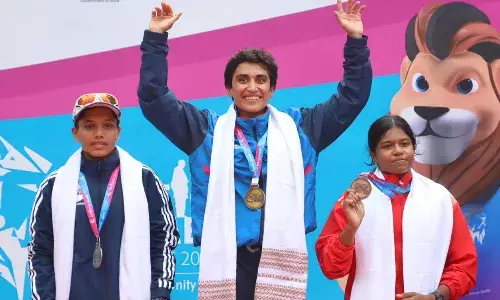 National Games: Gujarats Pragnya Mohan wins Womens Triathlon gold in style