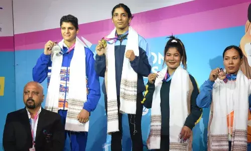 Boxer Simranjeet Kaur bags gold at National Games armed with a psychologist, strict diet