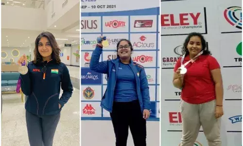 World Shooting Cships: Indian womens junior team wins 25m Pistol bronze